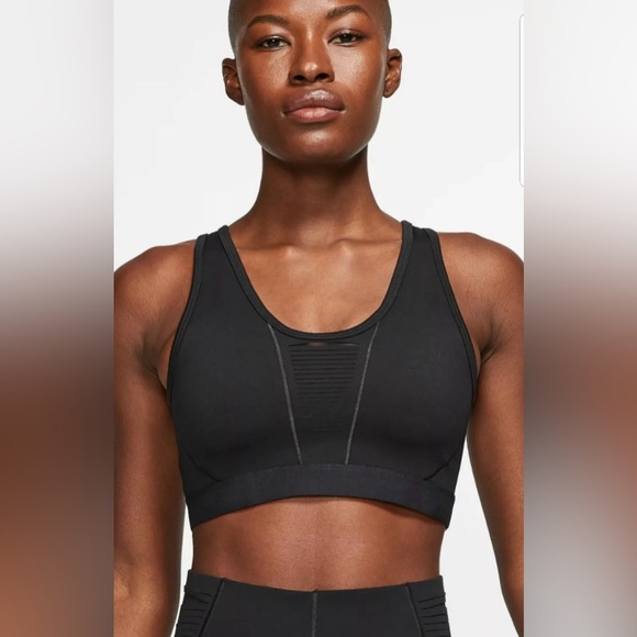 Nike Medium Support Fringe Sports Bra - Picture 1 of 8